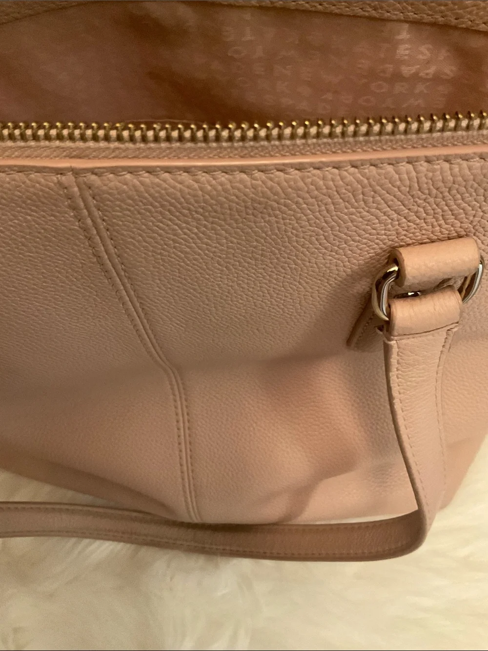 Kate Spade baby pink tote